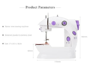 Portable Multi-functional Semi-automatic Small Sewing Machine